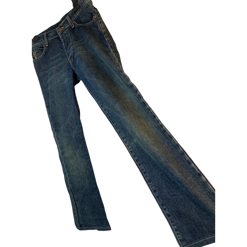 VTG 90s Mens Armani Simin T Jeans Straight Bootcut Leg Size 29 x 31Italy 9091